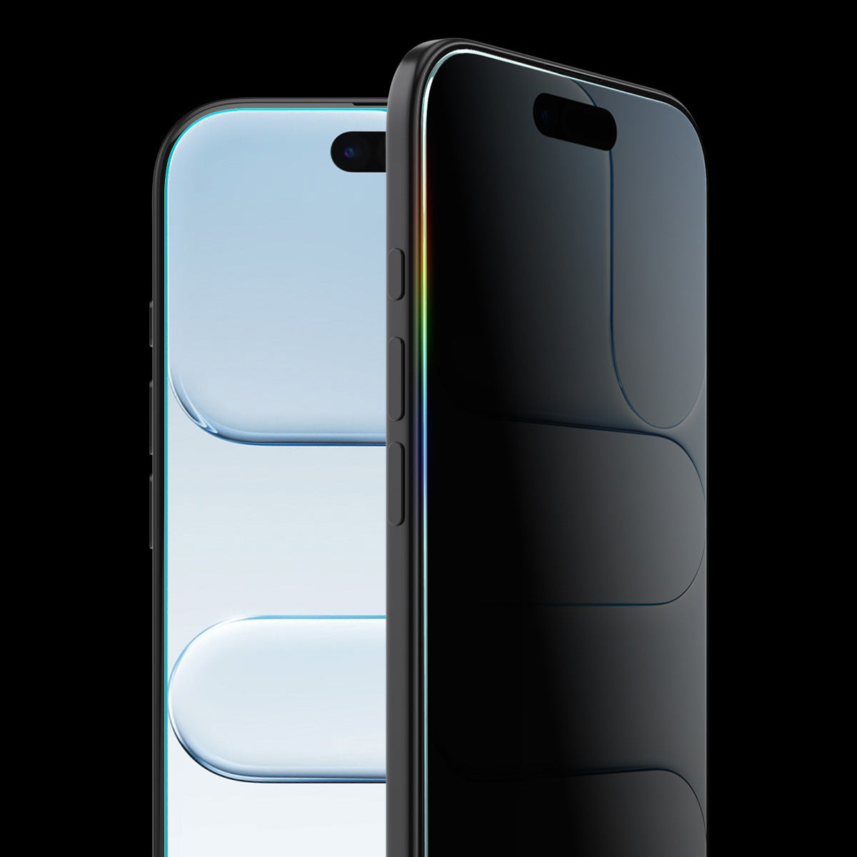 Glas + Applikator für iPhone Air, Spigen Glas.tR EZ Fit Pro Privacy 1-Pack (AC)