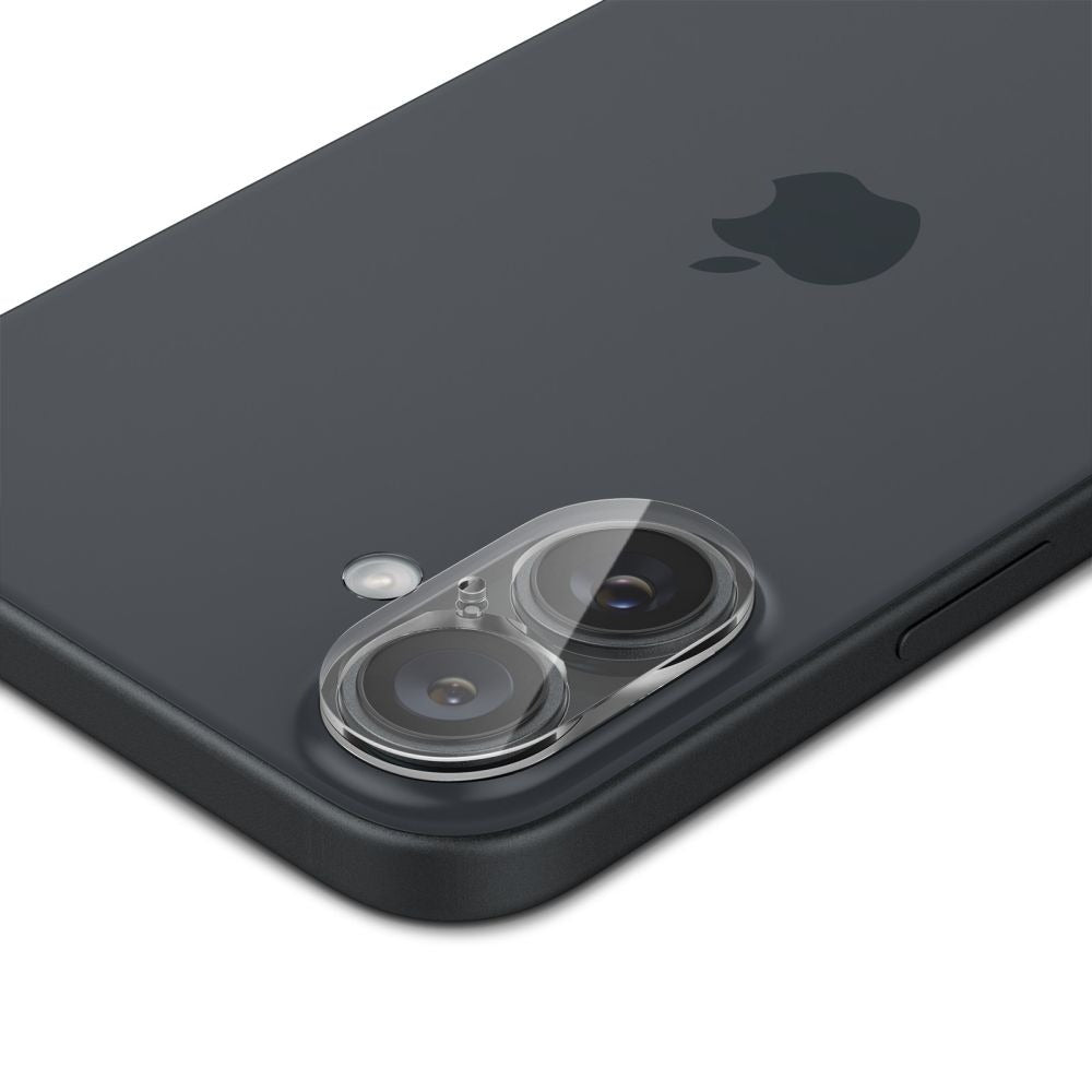 Glas für die Kamera Spigen Glas.tR Optik 2-Pack für iPhone 16 / 16 Plus, Transparent