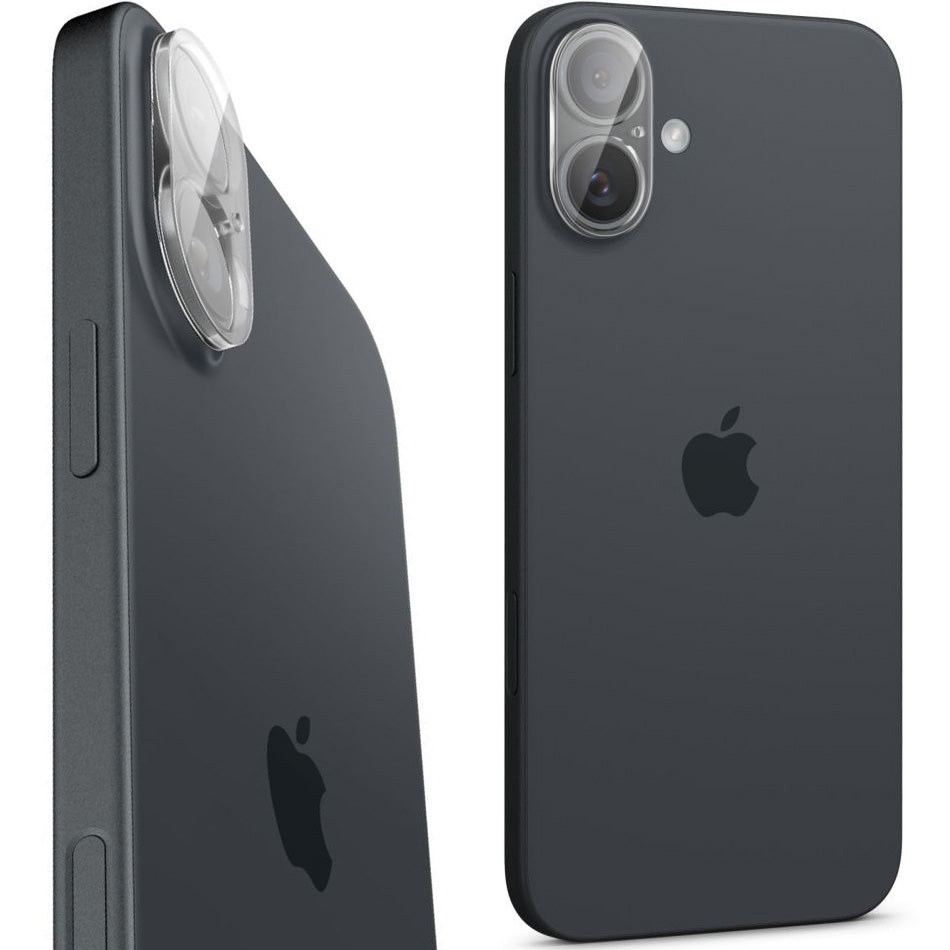 Glas für die Kamera Spigen Glas.tR Optik 2-Pack für iPhone 16 / 16 Plus, Transparent
