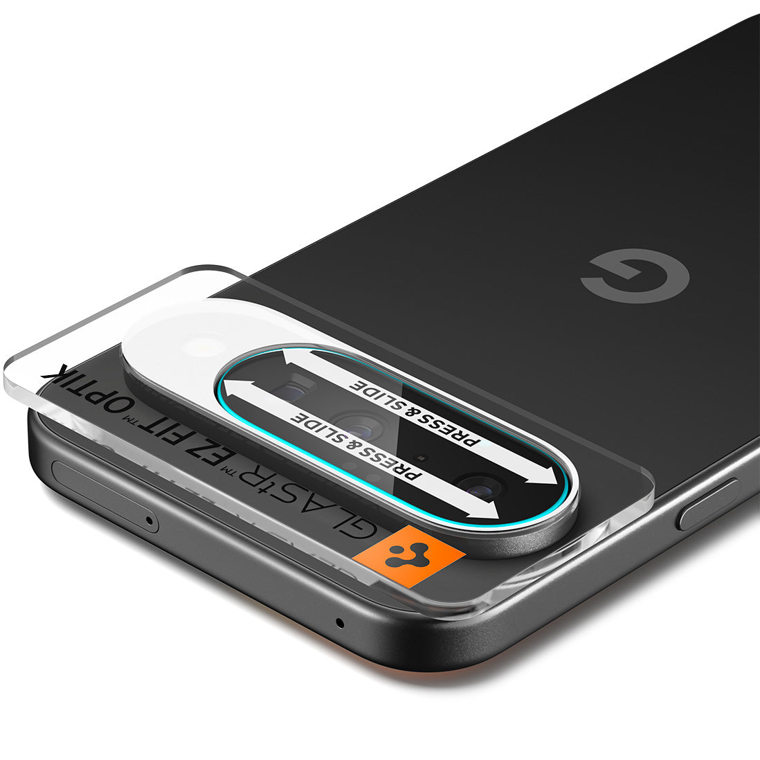 Glas für die Kamera für Google Pixel 10, Spigen Glas.tR Ez Fit Optik 2-Pack, Transparent