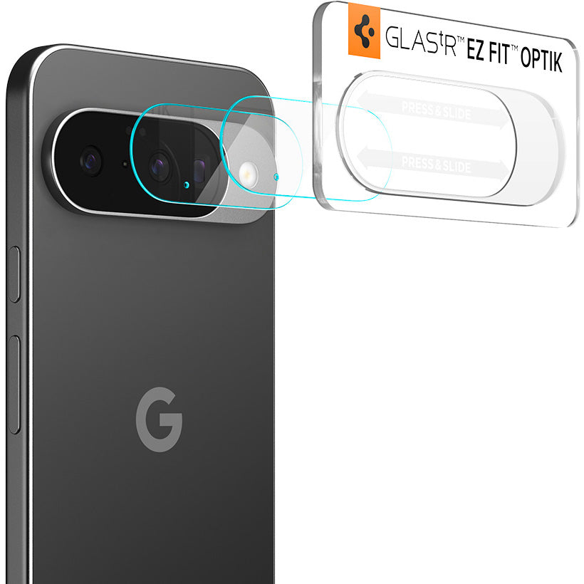 Glas für die Kamera für Google Pixel 10, Spigen Glas.tR Ez Fit Optik 2-Pack, Transparent