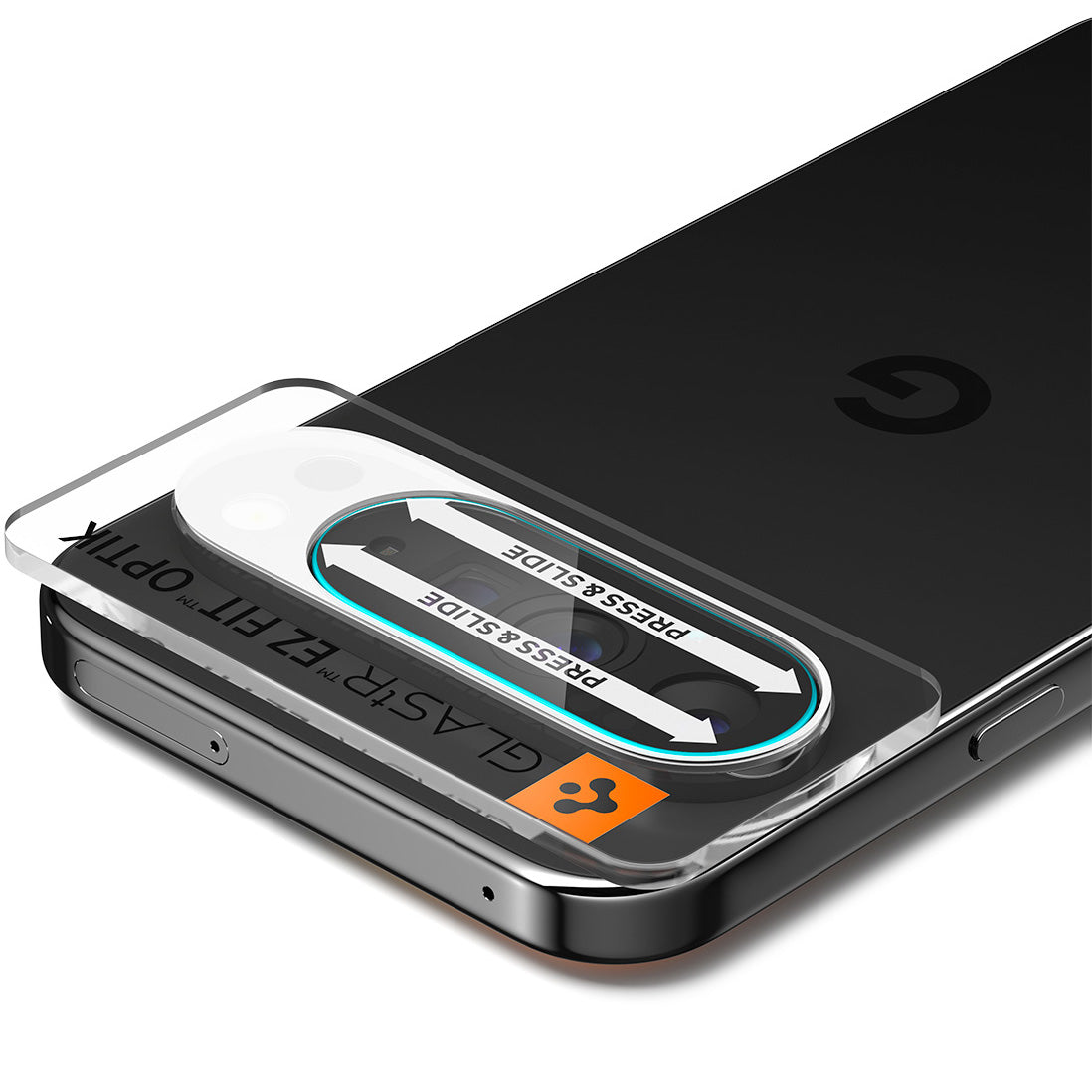 Glas für die Kamera für Google Pixel 10 Pro, Spigen Glas.tR Ez Fit Optik 2-Pack, Transparent