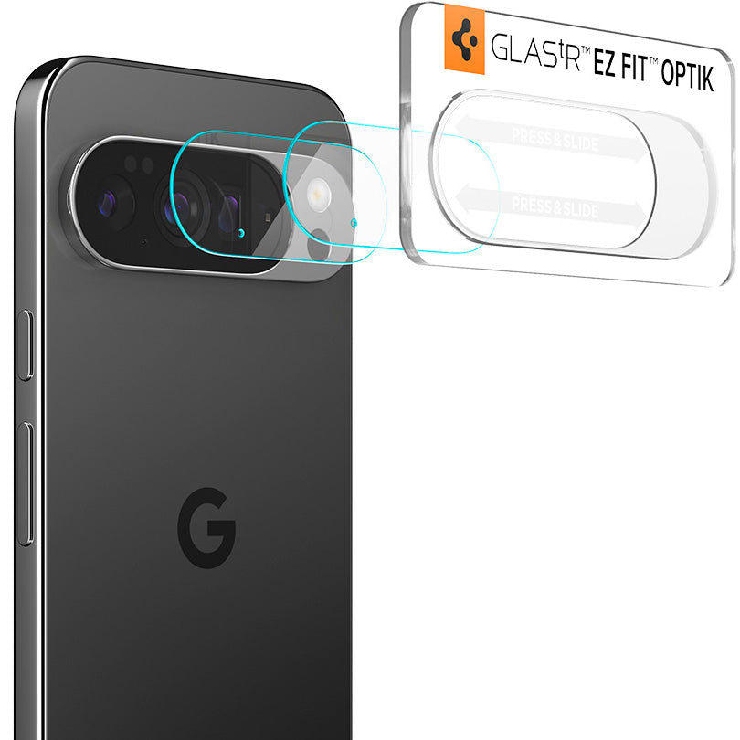 Glas für die Kamera für Google Pixel 10 Pro, Spigen Glas.tR Ez Fit Optik 2-Pack, Transparent