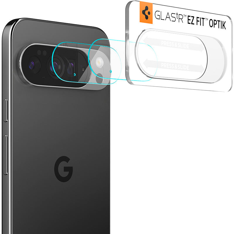 Glas für die Kamera für Google Pixel 10 Pro XL, Spigen Glas.tR Ez Fit Optik 2-Pack, Transparent