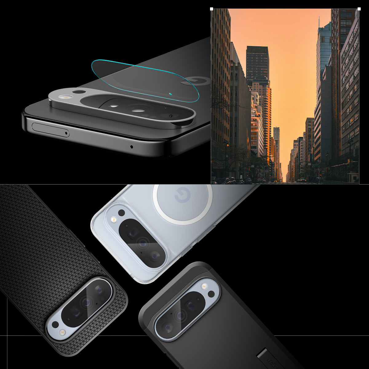 Glas für die Kamera für Google Pixel 10 Pro XL, Spigen Glas.tR Ez Fit Optik 2-Pack, Transparent