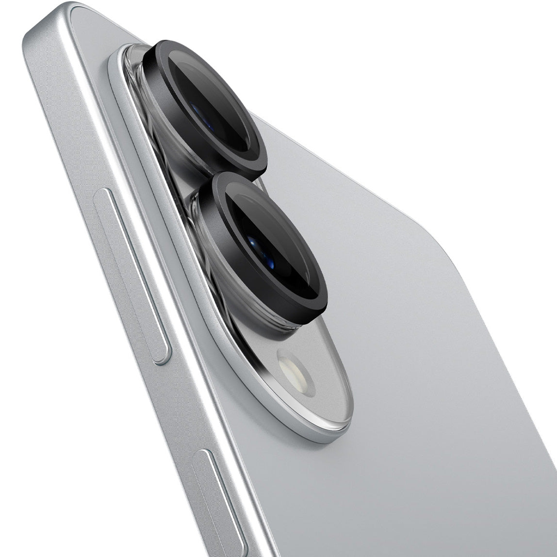 Glas für die Kamera für Galaxy S25 Edge, Spigen Glas.tR EZ Fit Optik Pro 2-Pack, Schwarz