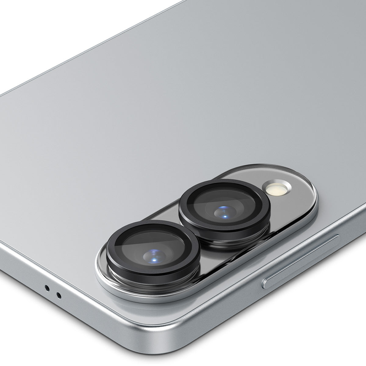 Glas für die Kamera für Galaxy S25 Edge, Spigen Glas.tR EZ Fit Optik Pro 2-Pack, Schwarz