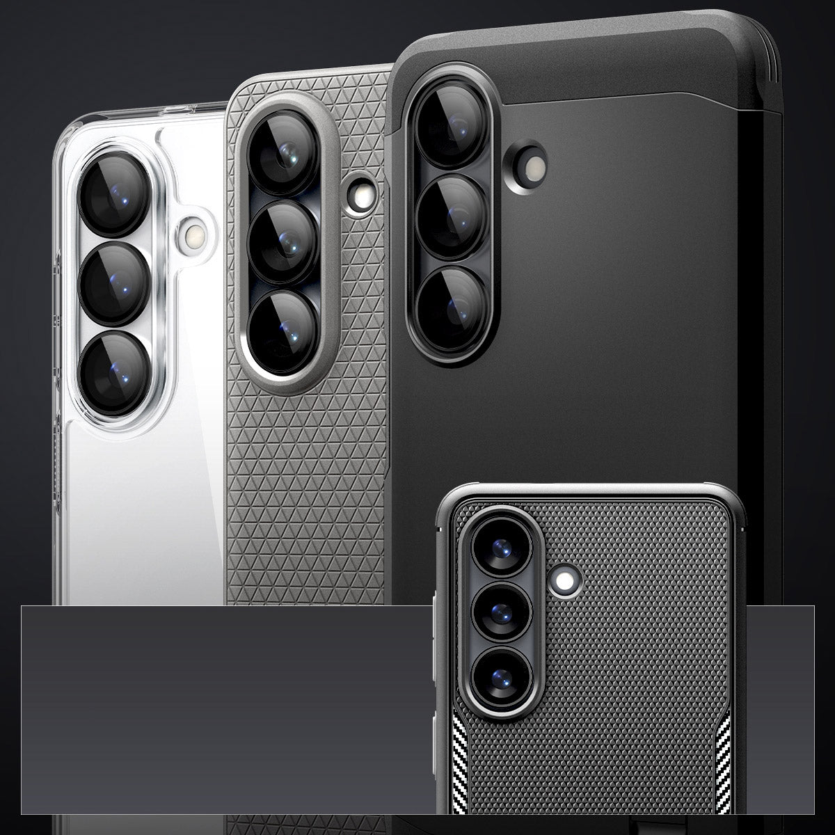 Glas für die Kamera für Galaxy S26 Plus, Spigen Glas.tR EZ Fit Optik Pro 2-Pack, Schwarz