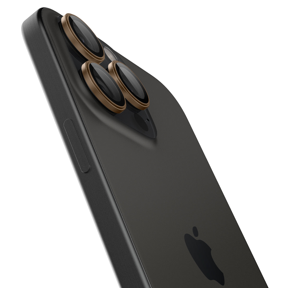 Glas für die Kamera Spigen Glas.tR EZ Fit Optik Pro 2-Pack für iPhone 16 Pro Max / 16 Pro / 15 Pro Max / 15 Pro / 14 Pro Max / 14 Pro, Schwarz-Braun