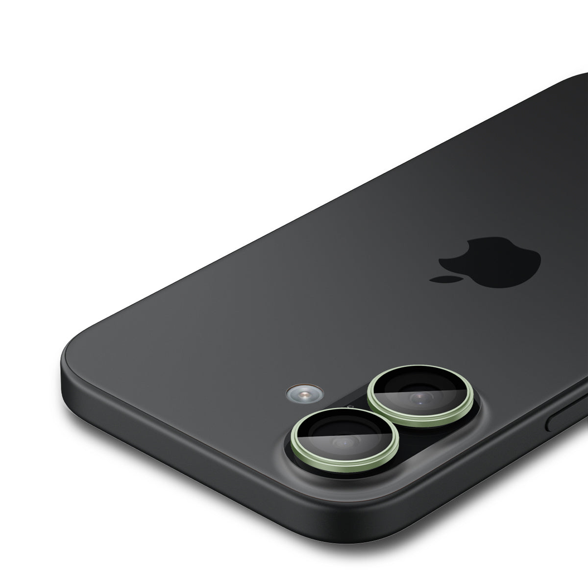 Glas für die Kamera Spigen Glas.tR EZ Fit Optik Pro 2-Pack für iPhone 17 / 16 Plus / 16, Schwarz-Grün