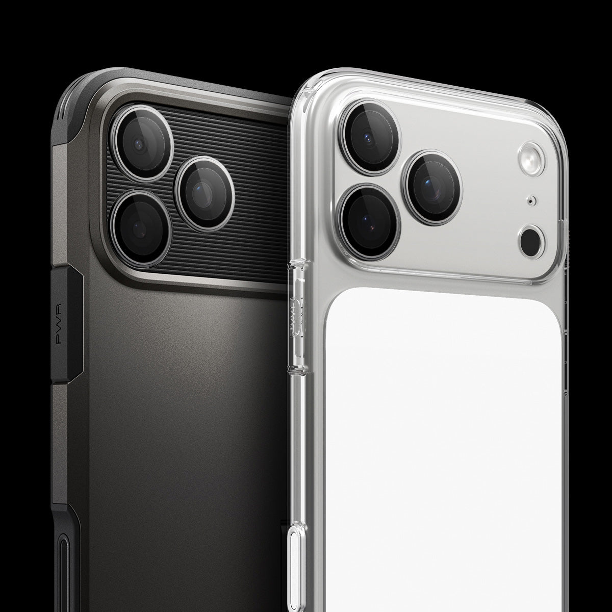 Glas für die Kamera für iPhone 17 Pro Max - 14 Pro, Spigen Glas.tR Ez Fit Optik Pro 2-Pack, Schwarz-Grau