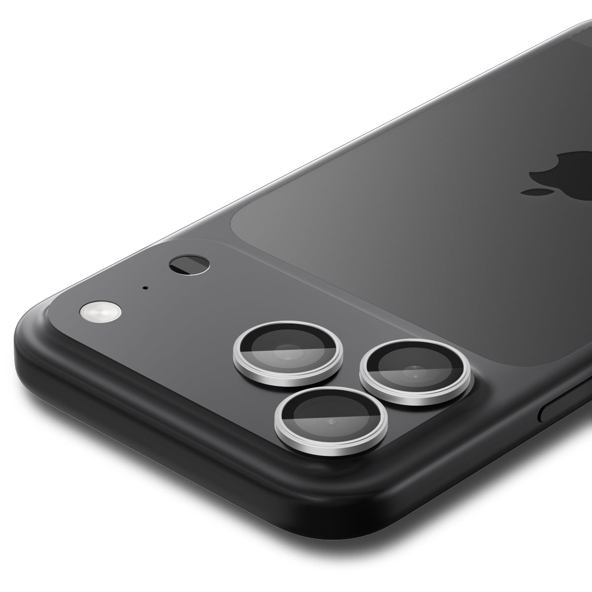 Glas für die Kamera für iPhone 17 Pro Max - 14 Pro, Spigen Glas.tR Ez Fit Optik Pro 2-Pack, Schwarz-Silbern