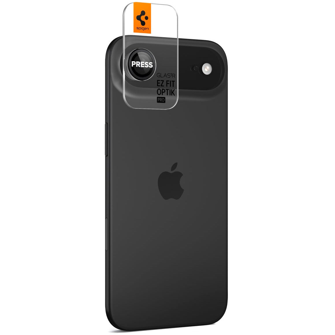 Glas für die Kamera für iPhone Air, Spigen Glas.tR EZ Fit Optik Pro 2-Pack, Schwarz