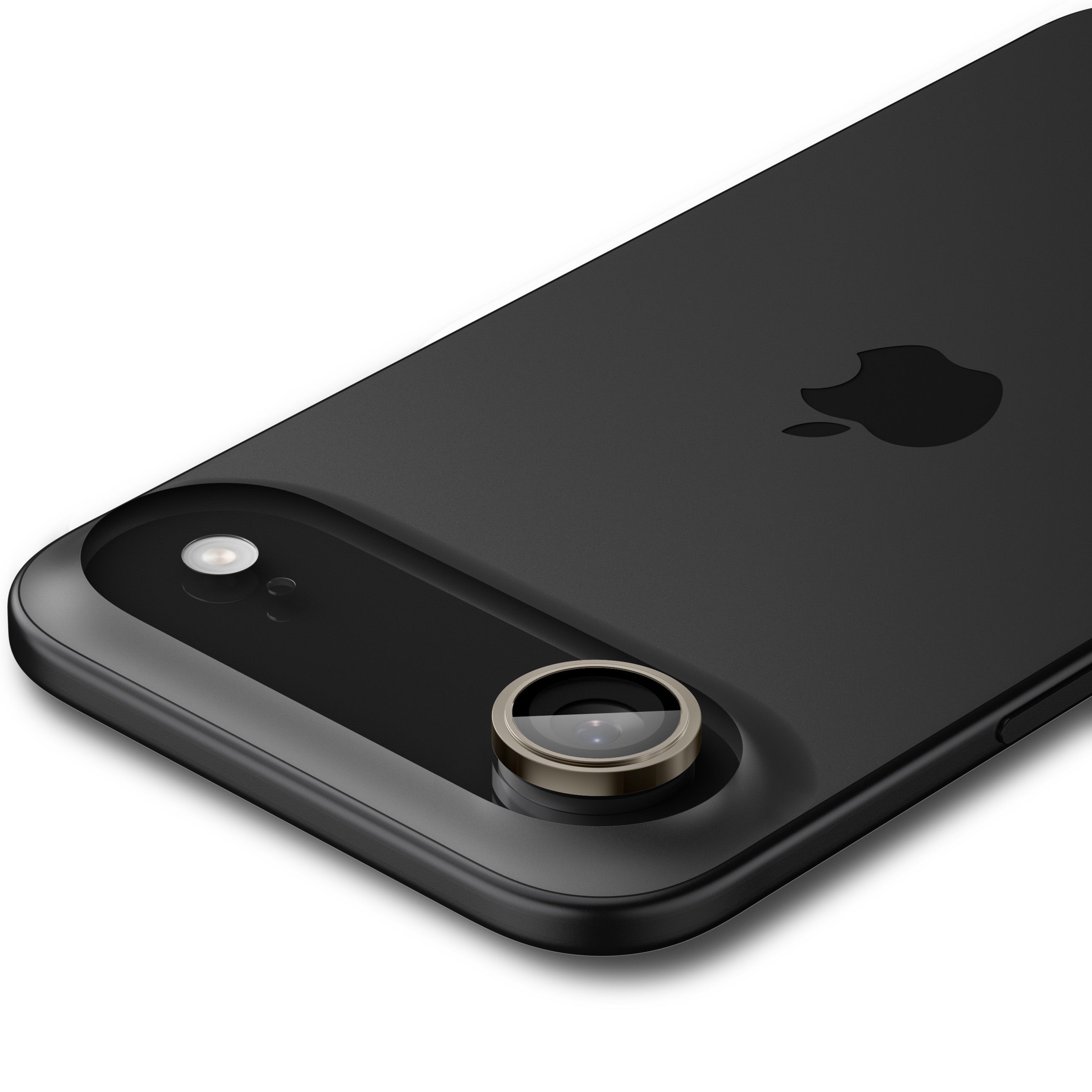 Glas für die Kamera für iPhone Air, Spigen Glas.tR EZ Fit Optik Pro 2-Pack, Schwarz-Golden