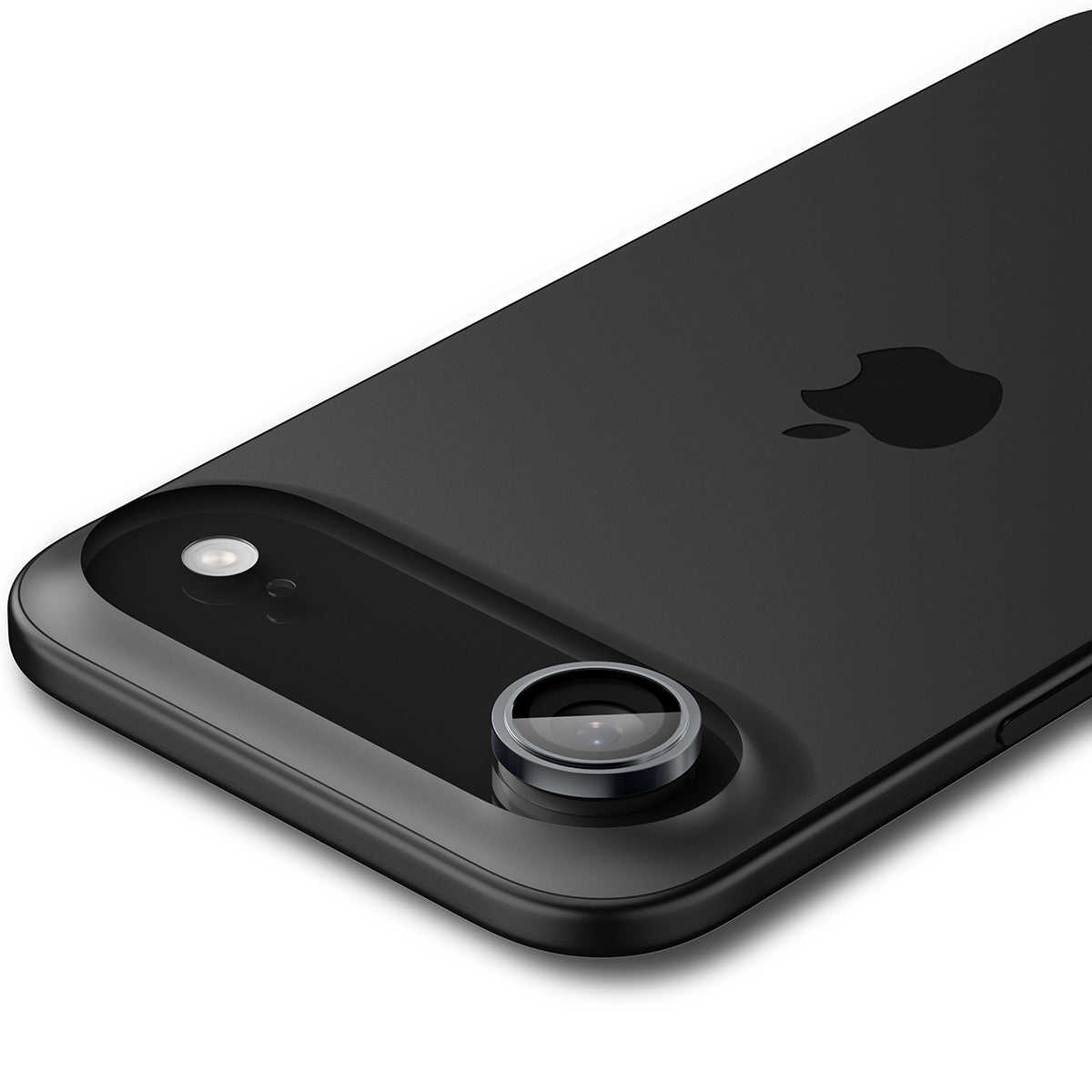 Glas für die Kamera für iPhone Air, Spigen Glas.tR EZ Fit Optik Pro 2-Pack, Schwarz-Grau