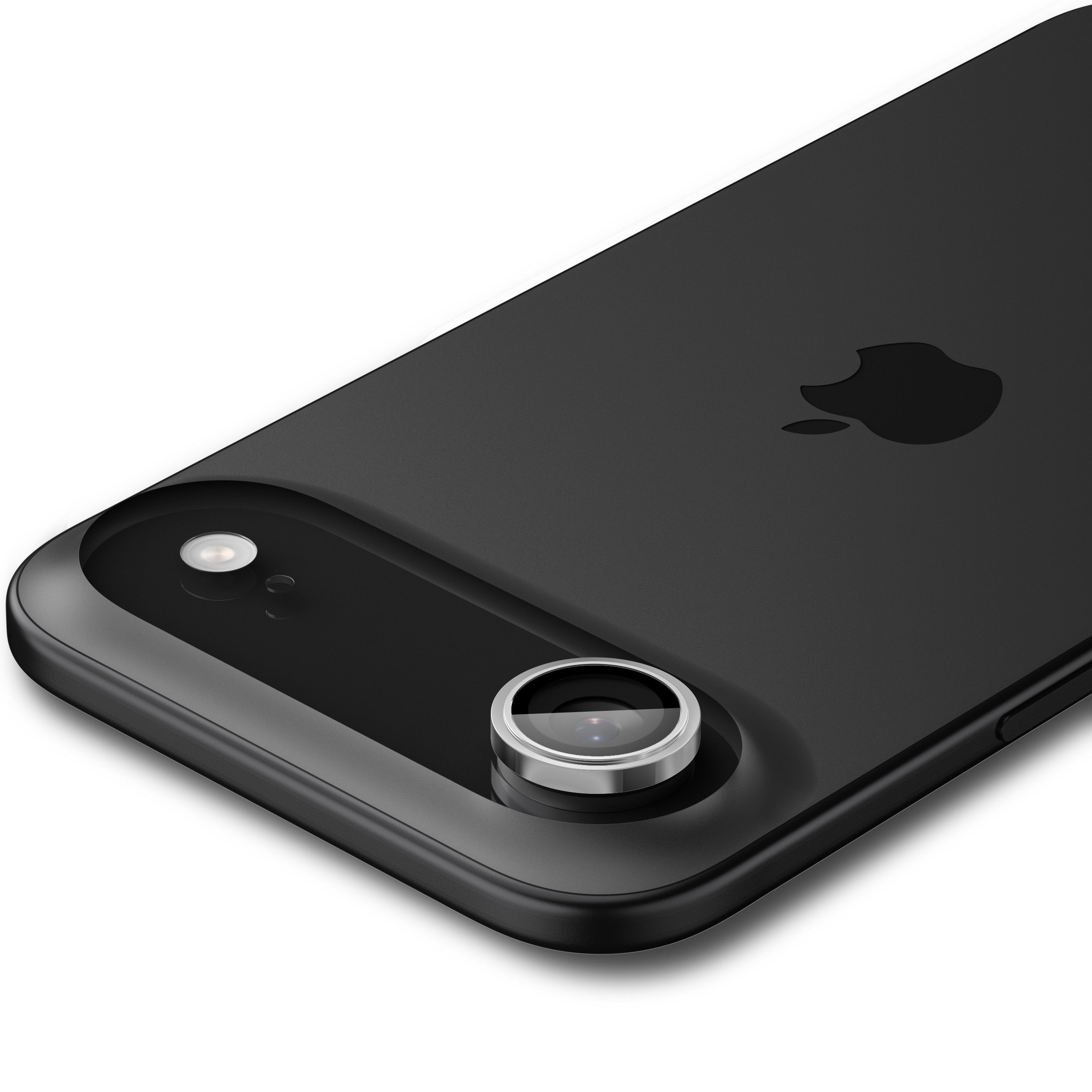 Glas für die Kamera für iPhone Air, Spigen Glas.tR EZ Fit Optik Pro 2-Pack, Schwarz-Silbern