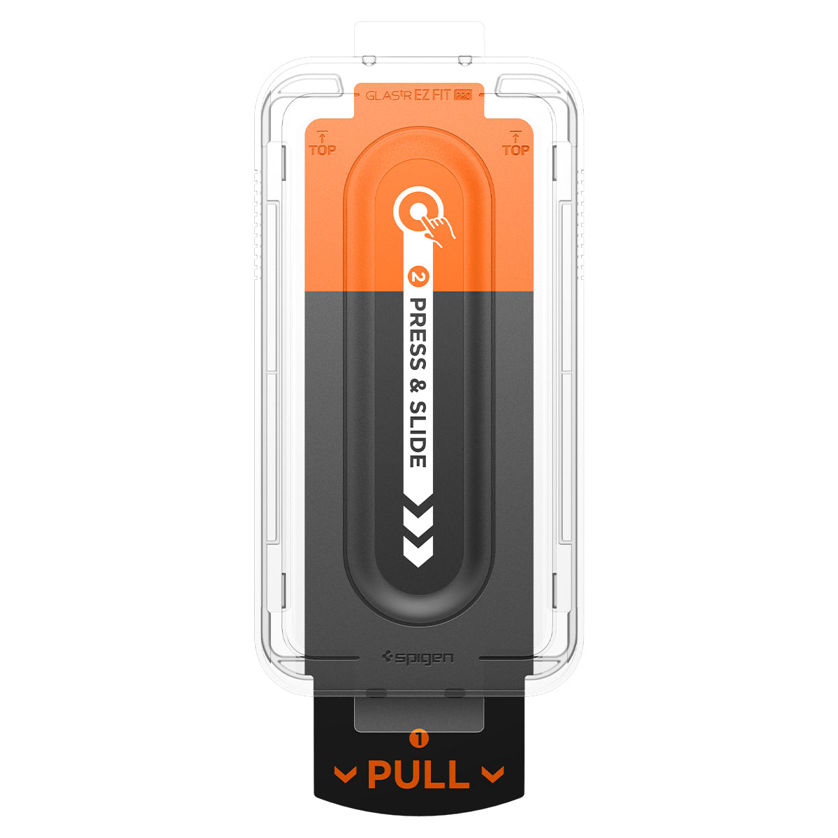 Glas + Applikator für Galaxy S25 Edge, Spigen Glas.tR EZ Fit Pro 1-Pack