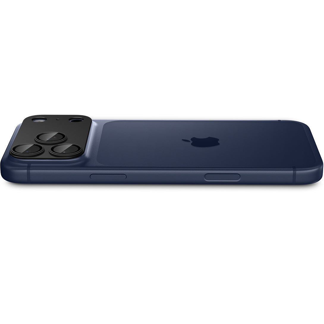 Glas für die Kamera für iPhone 17 Pro, Spigen Glas.tR Ez Fit Optik Pro XL 1-Pack, Schwarz