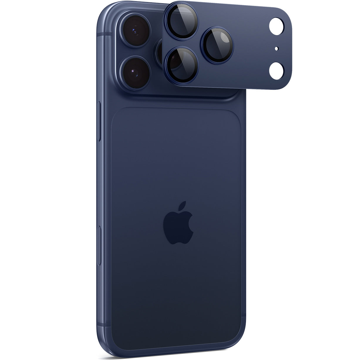 Glas für die Kamera für iPhone 17 Pro, Spigen Glas.tR Ez Fit Optik Pro XL 1-Pack, Dunkelblau