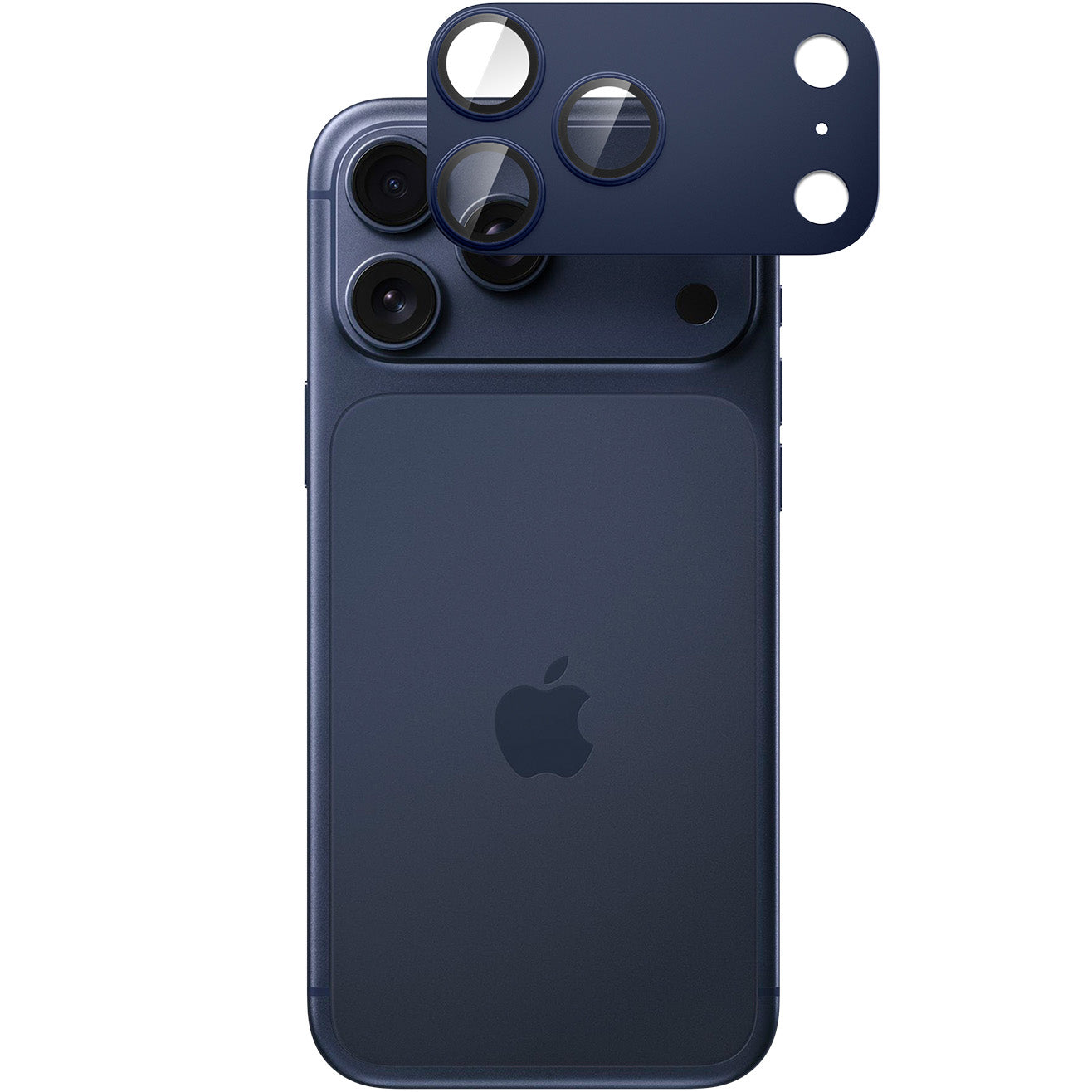 Glas für die Kamera für iPhone 17 Pro Max, Spigen Glas.tR Ez Fit Optik Pro XL 1-Pack, Dunkelblau