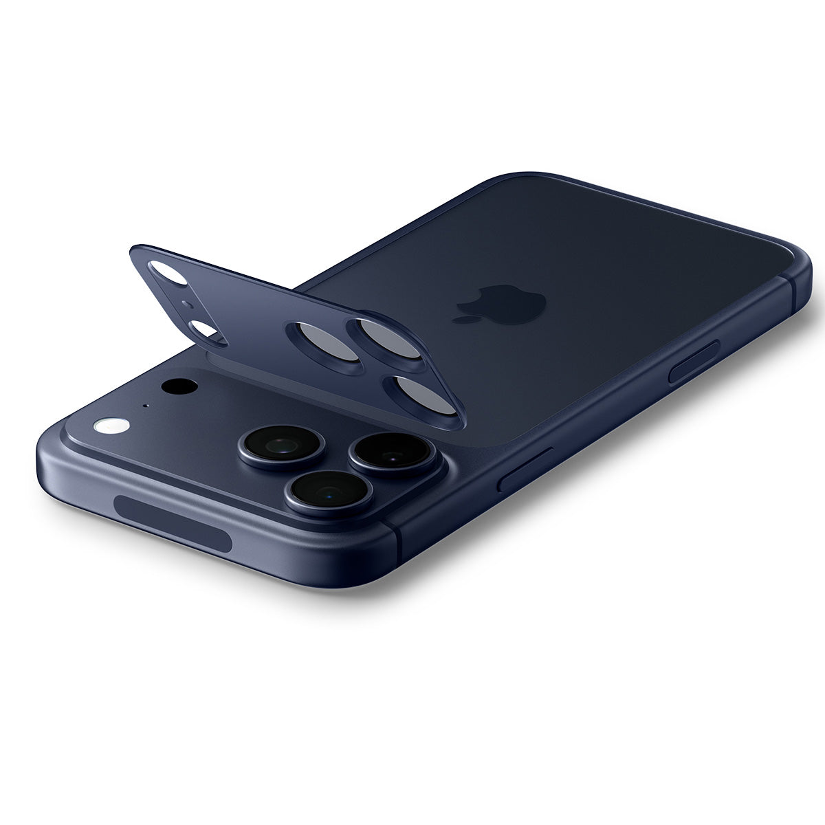 Glas für die Kamera für iPhone 17 Pro Max, Spigen Glas.tR Ez Fit Optik Pro XL 1-Pack, Dunkelblau