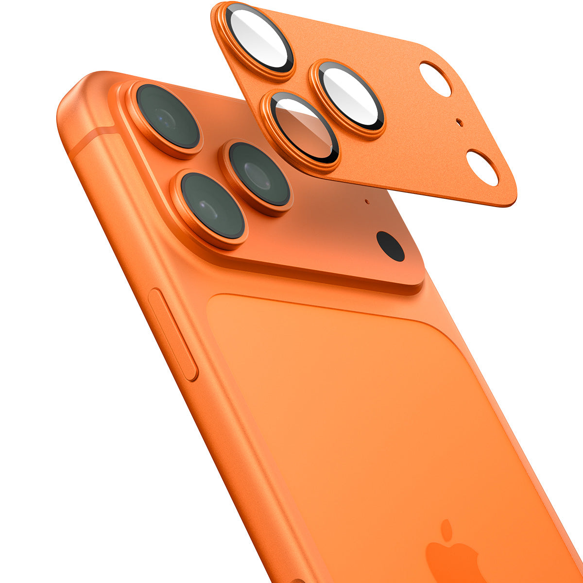 Glas für die Kamera für iPhone 17 Pro Max, Spigen Glas.tR Ez Fit Optik Pro XL 1-Pack, Orange
