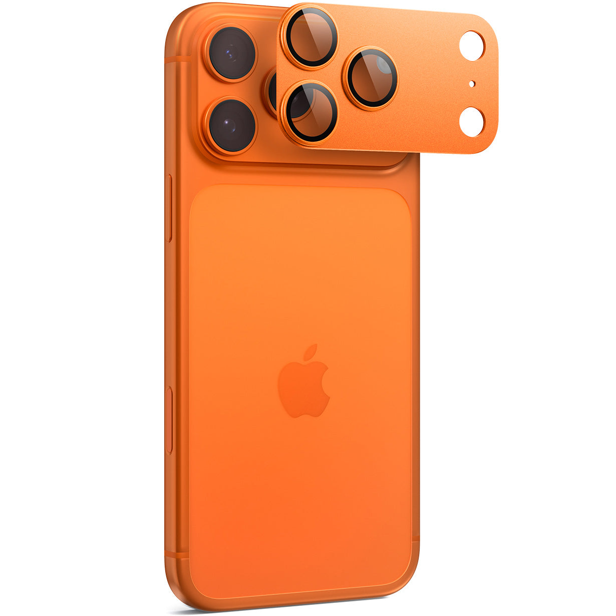 Glas für die Kamera für iPhone 17 Pro Max, Spigen Glas.tR Ez Fit Optik Pro XL 1-Pack, Orange