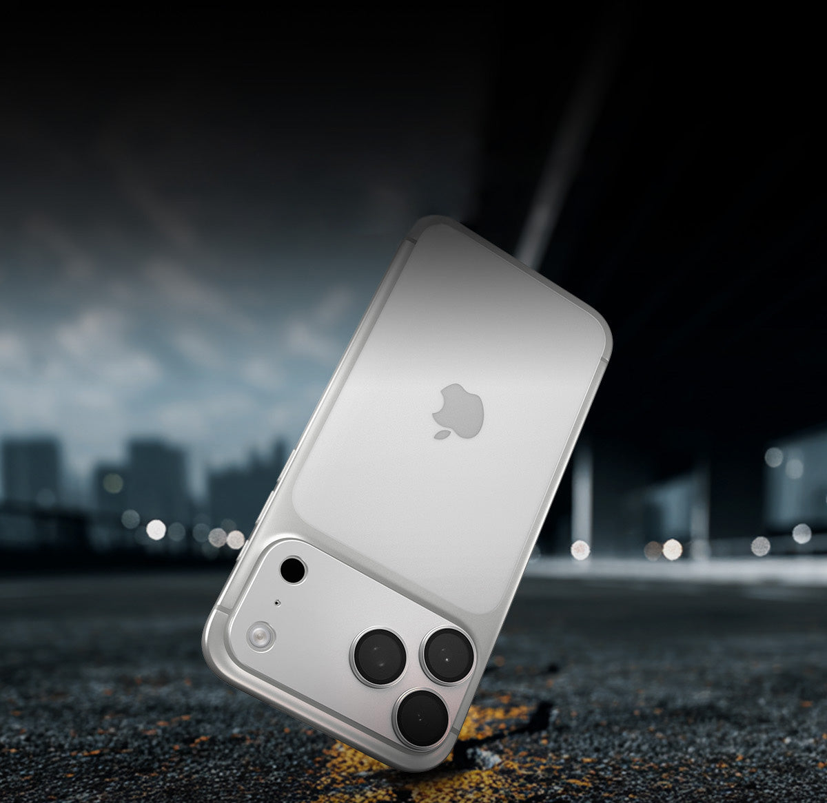 Glas für die Kamera für iPhone 17 Pro Max, Spigen Glas.tR Ez Fit Optik Pro XL 1-Pack, Silbern