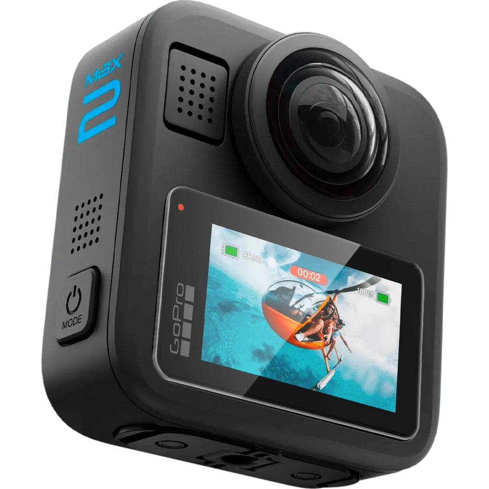 Gehärtetes Glas für GoPro MAX 2, Spigen Glas.tR Slim, 2 Stück