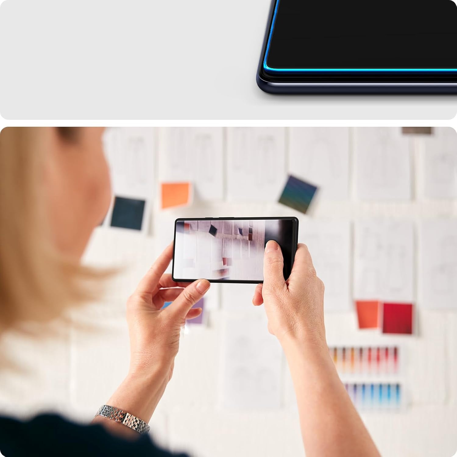 Glas für die Handyhülle für Galaxy XCover 7 / 7 Pro, Spigen Glas.tR Slim 2-Pack