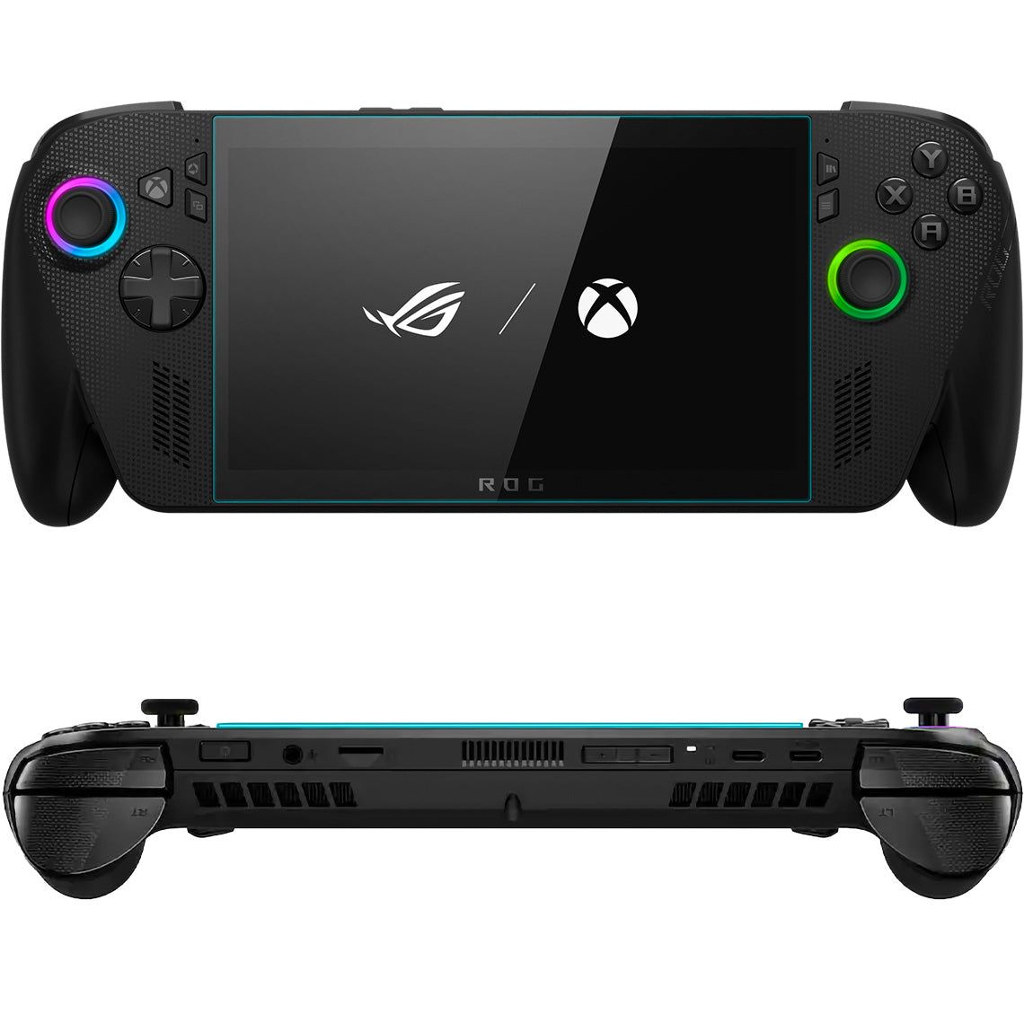 Glas für die Schutzhülle für Asus ROG Xbox Ally / ROG Xbox Ally X / MSI Claw 7 AI Plus / ROG Ally X / ROG Ally, Spigen Glas.tR Slim 2-Pack, Transparent