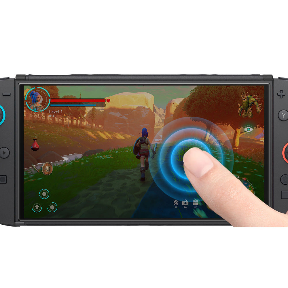 Glas für die Schutzhülle für Nintendo Switch 2, Spigen Glas.tR Slim 2-Pack, Transparent