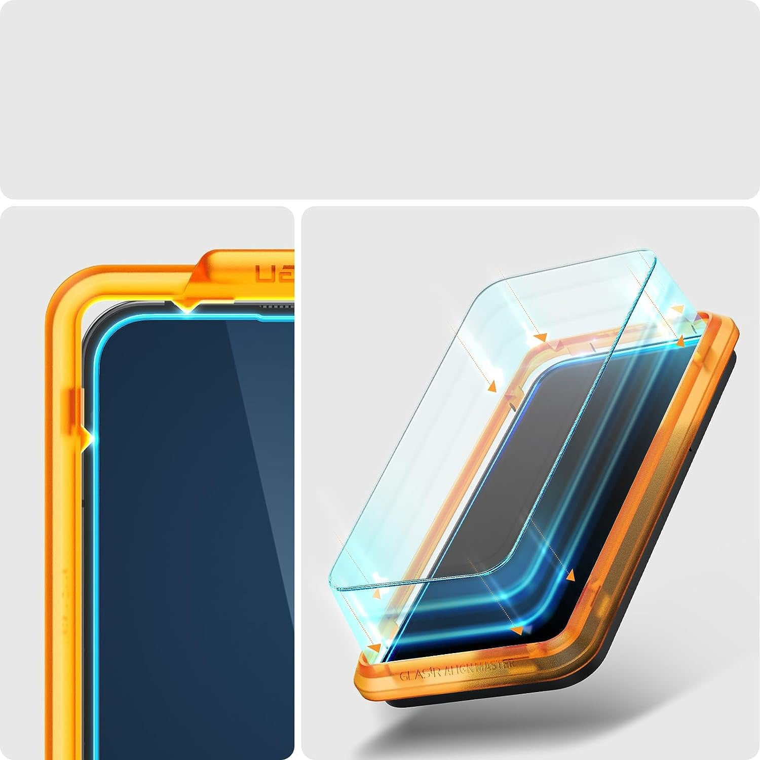 Glas für die Schutzhülle Spigen Glas.tR Slim AM 2-Pack für Nothing Phone 2