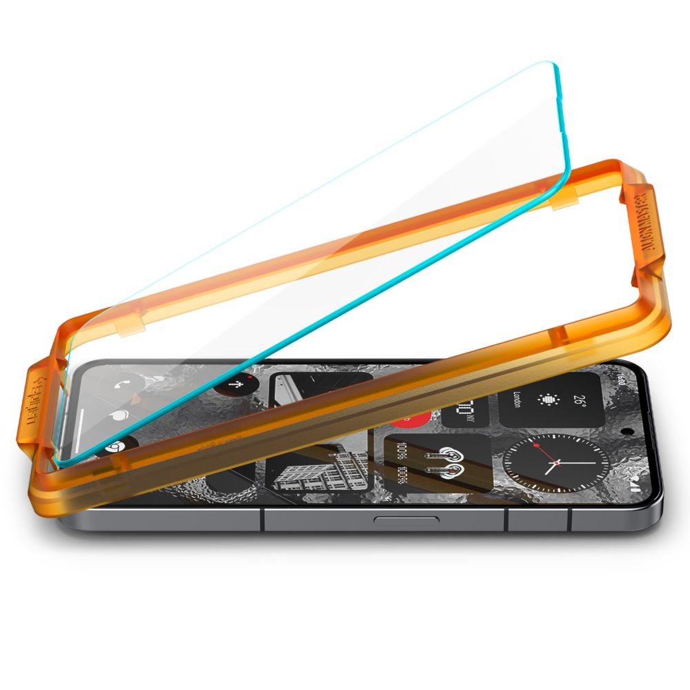 Glas für die Schutzhülle Spigen Glas.tR Slim AM 2-Pack für Nothing Phone 2