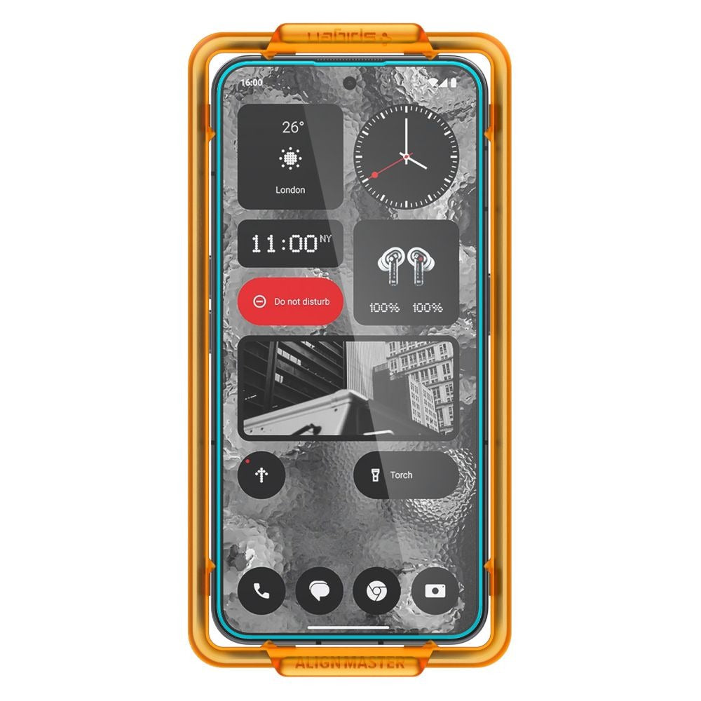 Glas für die Schutzhülle Spigen Glas.tR Slim AM 2-Pack für Nothing Phone 2