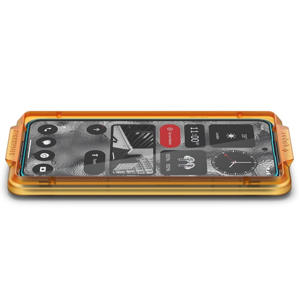 Glas für die Schutzhülle Spigen Glas.tR Slim AM 2-Pack für Nothing Phone 2