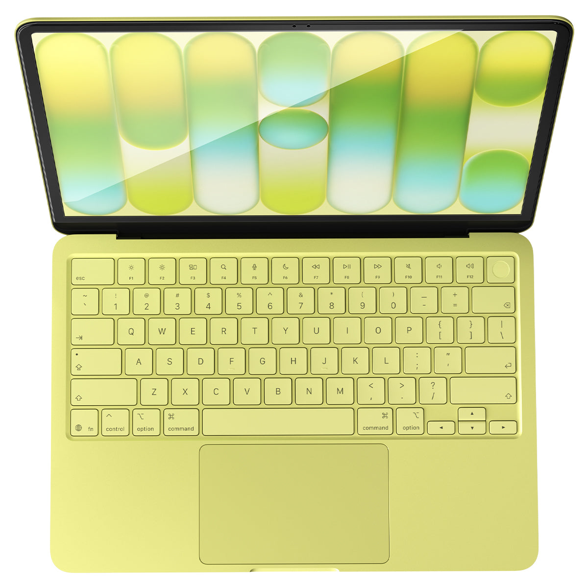 Gehärtetes Glas für MacBook Neo 13" A18 Pro 2026, Spigen Glas.tR Slim, schwarzer Rahmen
