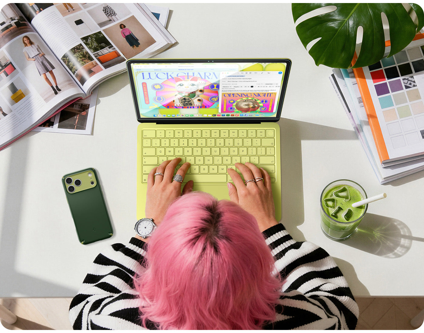 Gehärtetes Glas für MacBook Neo 13" A18 Pro 2026, Spigen Glas.tR Slim, schwarzer Rahmen