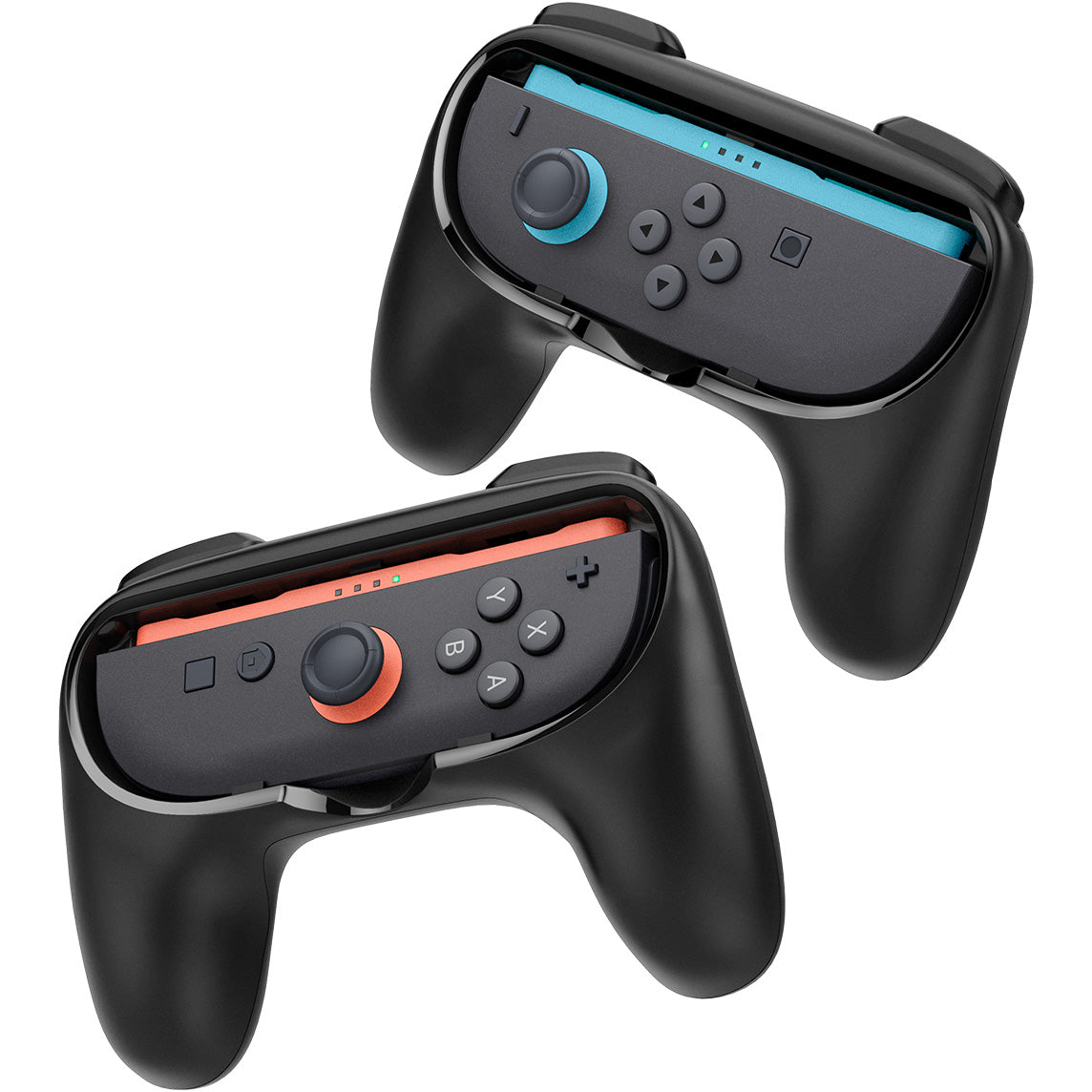 Hülle / Halterungen für Nintendo Switch 2 Controller-Pads, Spigen JoyCon Grip NS100, Schwarz