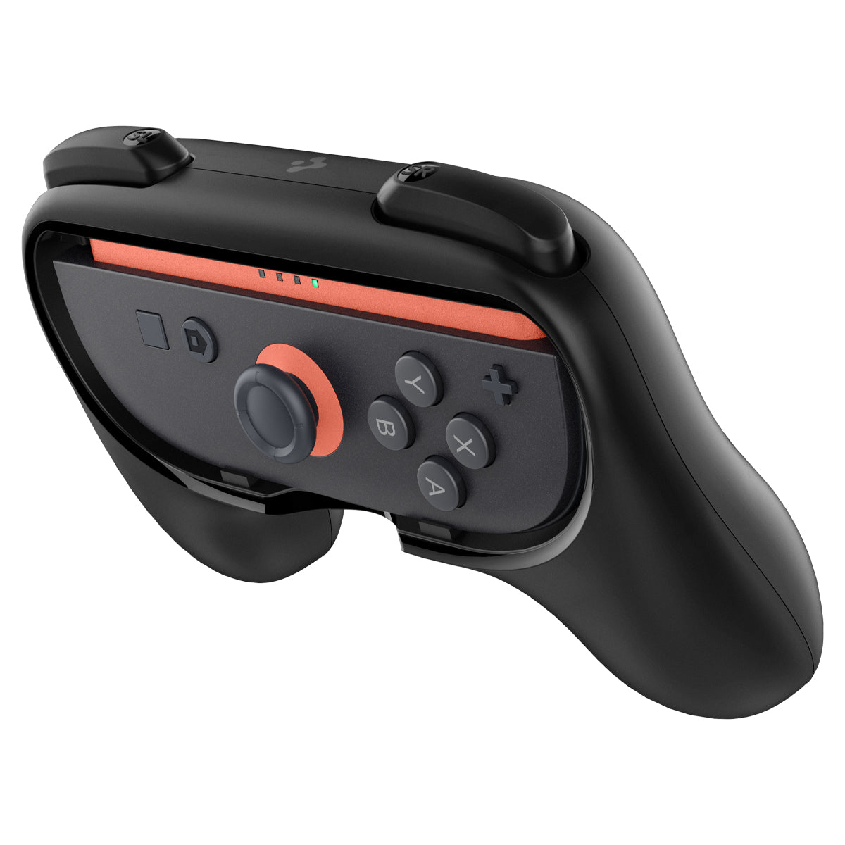 Hülle / Halterungen für Nintendo Switch 2 Controller-Pads, Spigen JoyCon Grip NS100, Schwarz