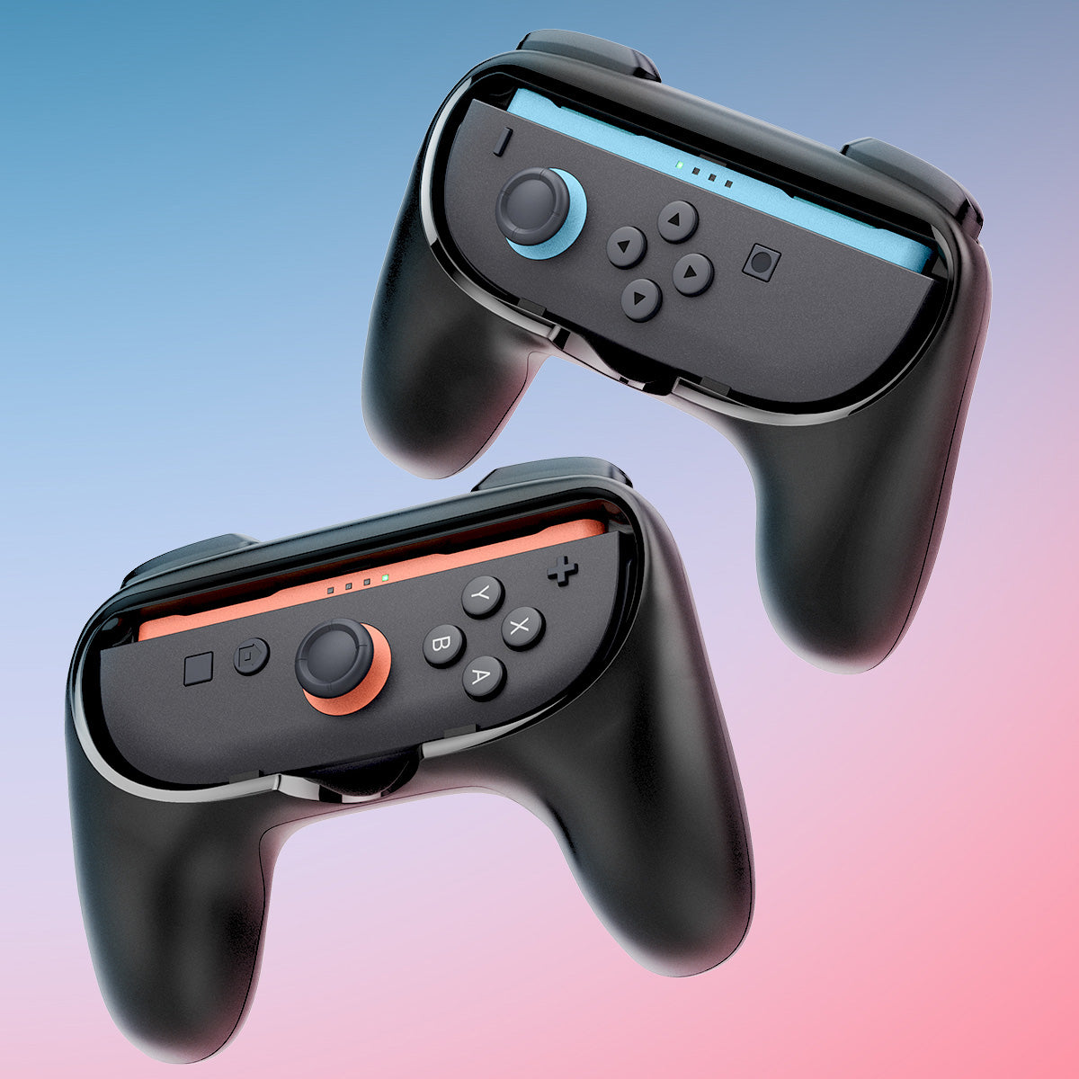 Hülle / Halterungen für Nintendo Switch 2 Controller-Pads, Spigen JoyCon Grip NS100, Schwarz