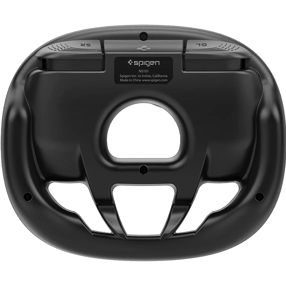 Lenkrad für Joy-Con 2 Controller, Spigen NS101 Steering Wheel, für Nintendo Switch 2, 2er-Set, Schwarz