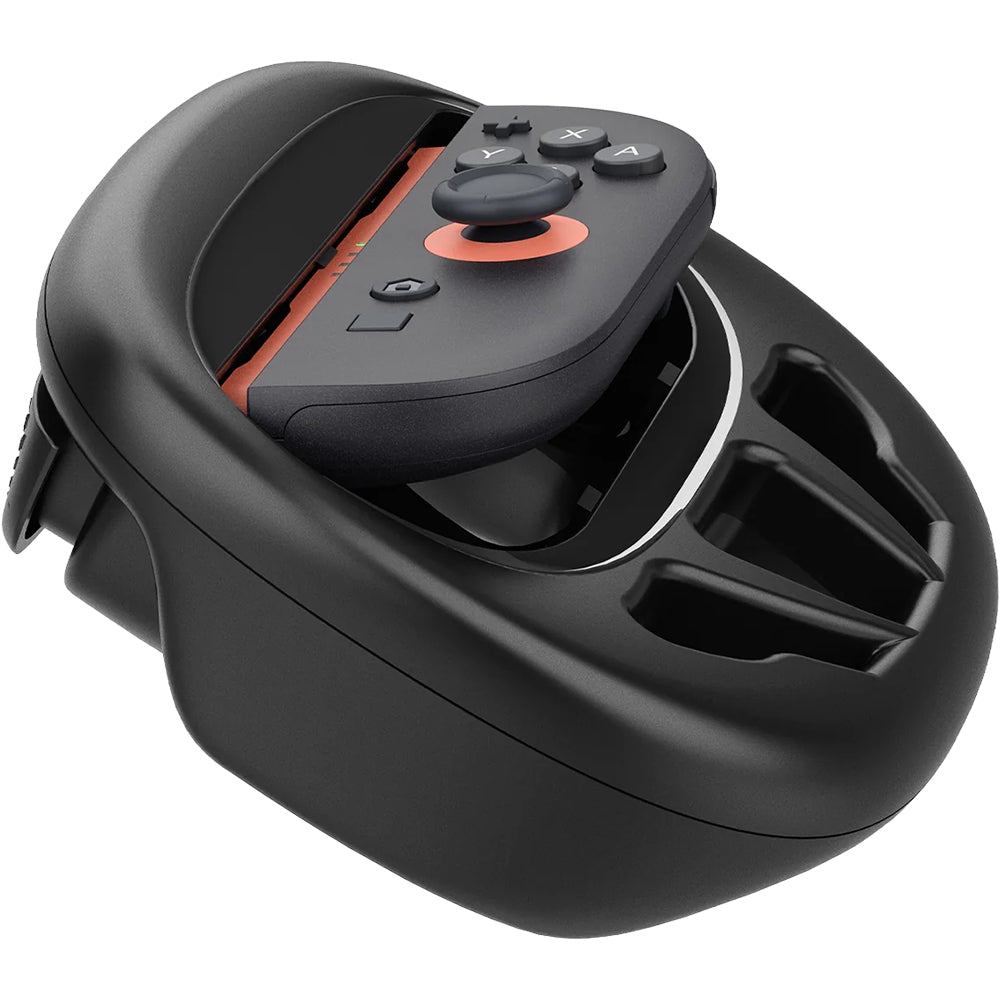 Lenkrad für Joy-Con 2 Controller, Spigen NS101 Steering Wheel, für Nintendo Switch 2, 2er-Set, Schwarz