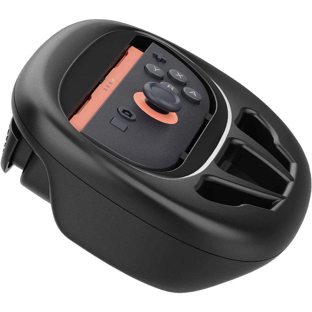 Lenkrad für Joy-Con 2 Controller, Spigen NS101 Steering Wheel, für Nintendo Switch 2, 2er-Set, Schwarz