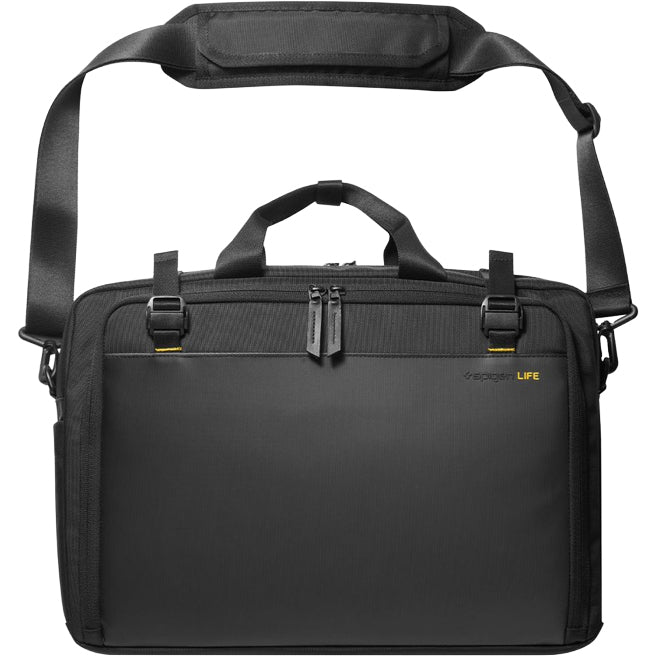 Laptoptasche für 16" Laptop und Zubehör, Spigen KD300 Klasden, Schwarz