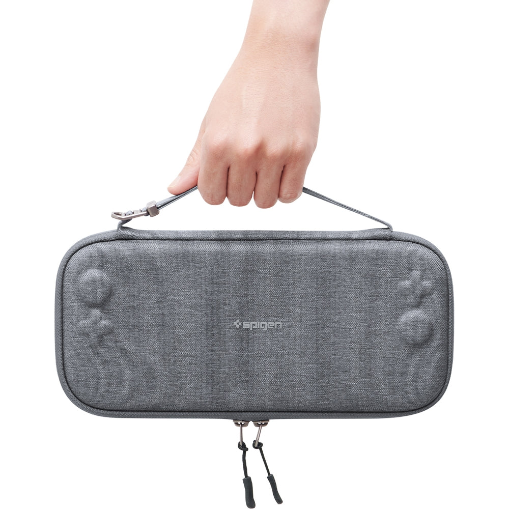 Hülle für Nintendo Switch 2, Spigen Klasden 2 Pouch, Grau
