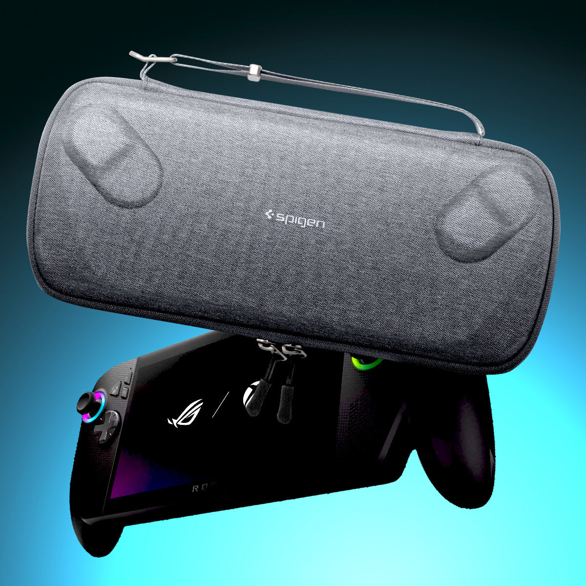 Hülle für Asus ROG Xbox Ally / Ally X, Spigen Klasden Pouch, Grau