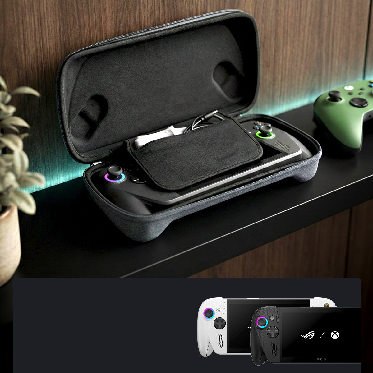 Hülle für Asus ROG Xbox Ally / Ally X, Spigen Klasden Pouch, Grau