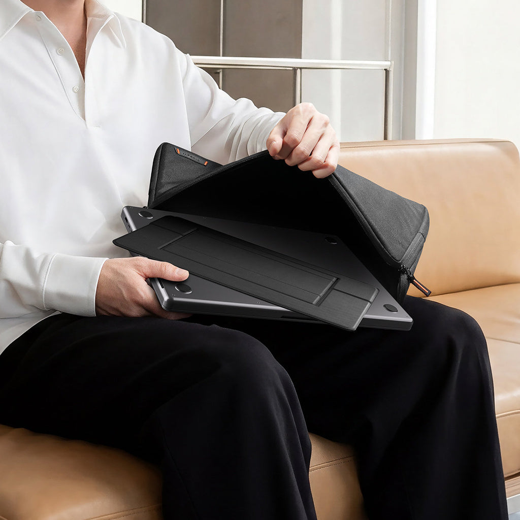 Universalständer für Laptop, Tablet, Spigen Slimfold LD201-S7, Schwarz