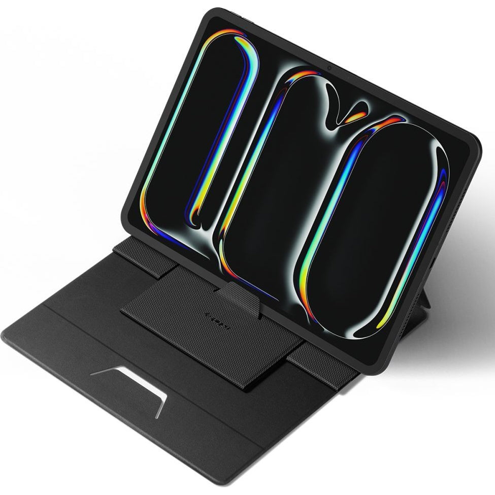 Universalständer für Laptop, Tablet, Spigen Slimfold LD201-S8, Schwarz